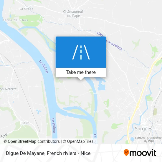 Digue De Mayane map