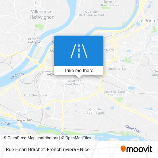 Rue Henri Brachet map