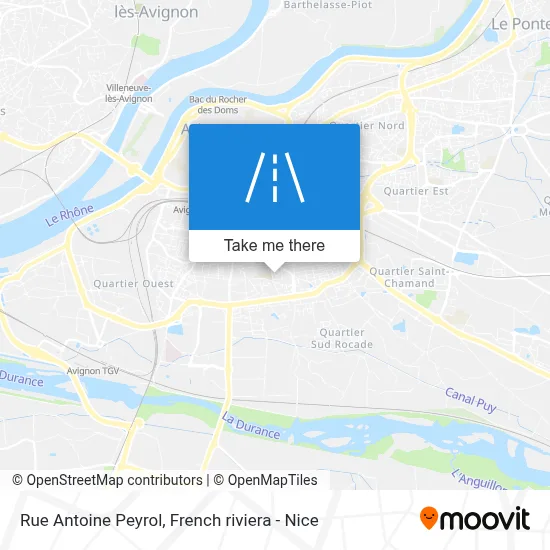 Rue Antoine Peyrol map