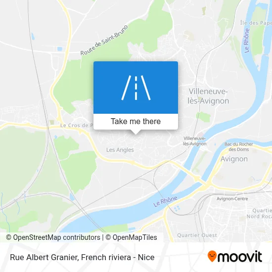 Mapa Rue Albert Granier