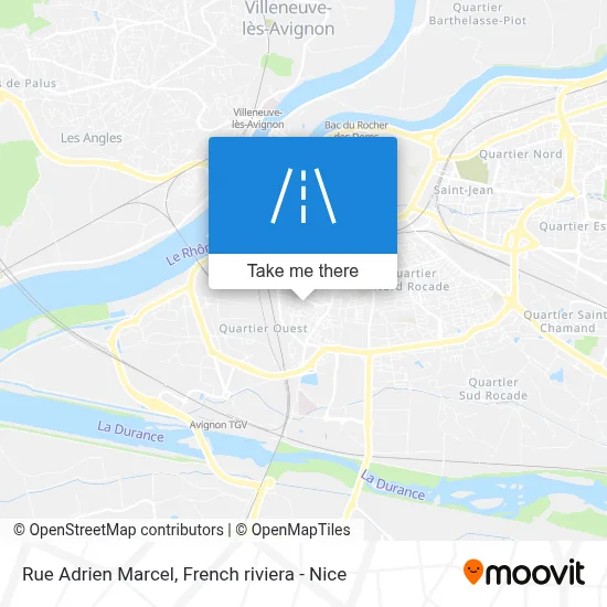 Rue Adrien Marcel map