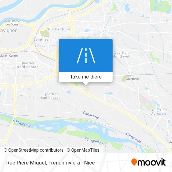 Rue Piere Miquel map