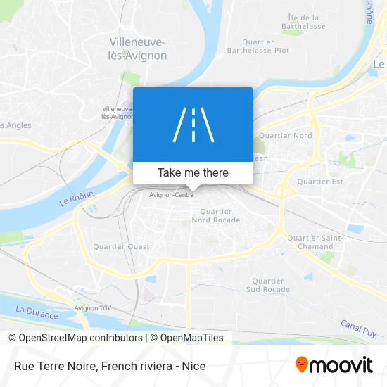 Rue Terre Noire map