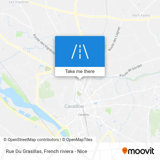 Rue Du Grasillas map