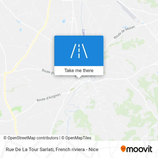 Rue De La Tour Sarlati map