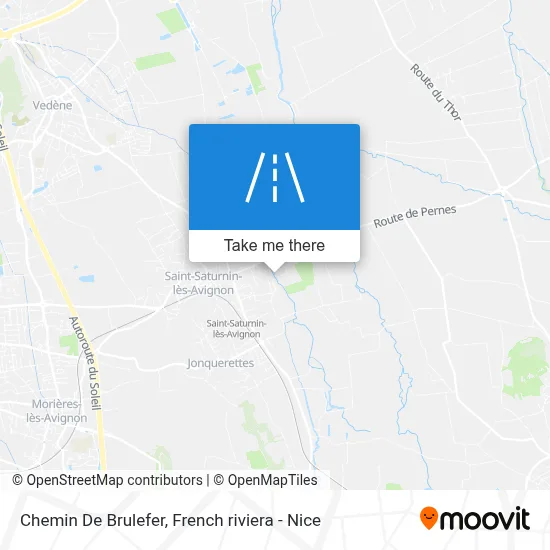 Chemin De Brulefer map