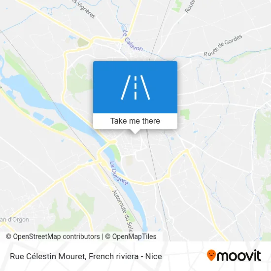 Rue Célestin Mouret map