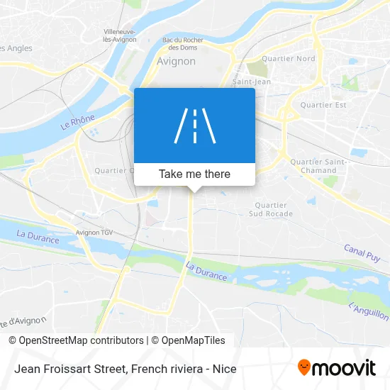 Rue Jean Froissart map