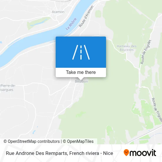 Rue Androne Des Remparts map