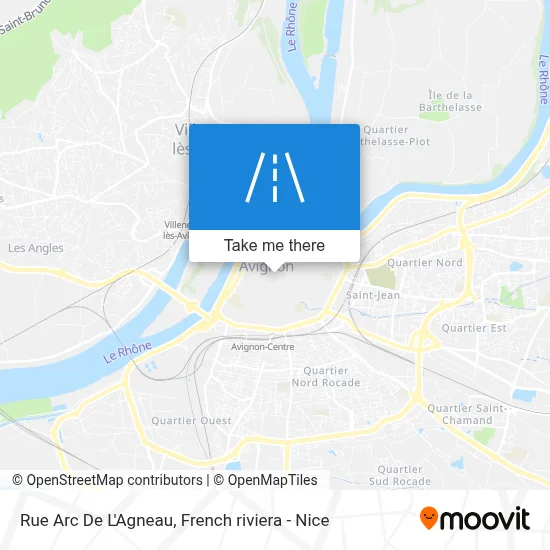 Rue Arc De L'Agneau map