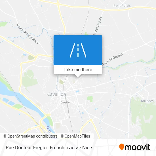 Rue Docteur Frégier map