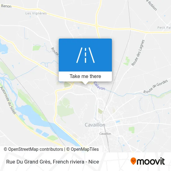 Rue Du Grand Grès map