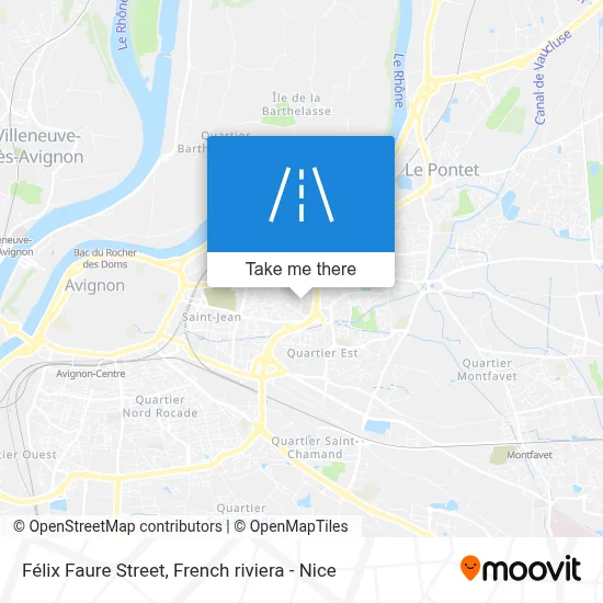 Rue Félix Faure map