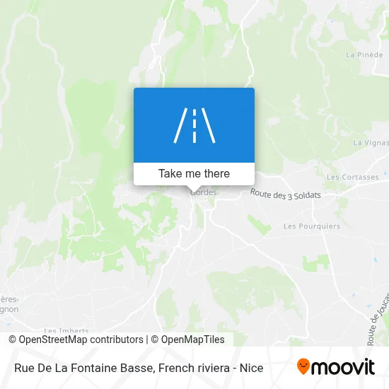 Rue De La Fontaine Basse map