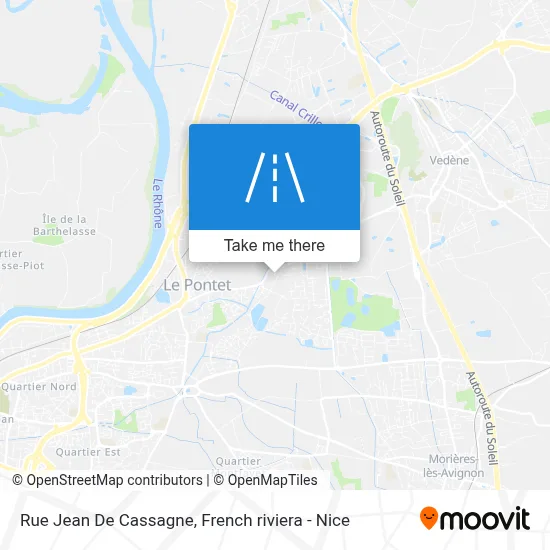 Rue Jean De Cassagne map