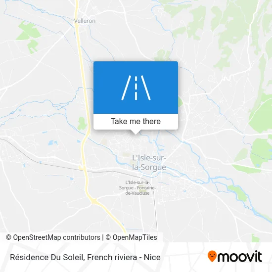 Résidence Du Soleil map