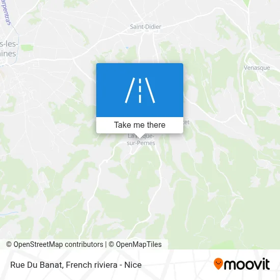 Rue Du Banat map