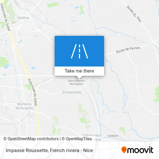 Impasse Roussette map