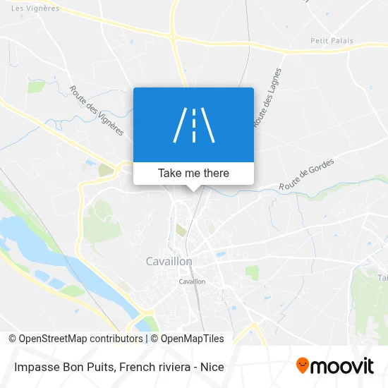 Impasse Bon Puits map