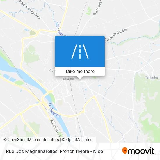 Rue Des Magnanarelles map