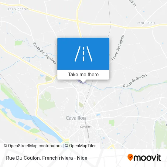 Rue Du Coulon map
