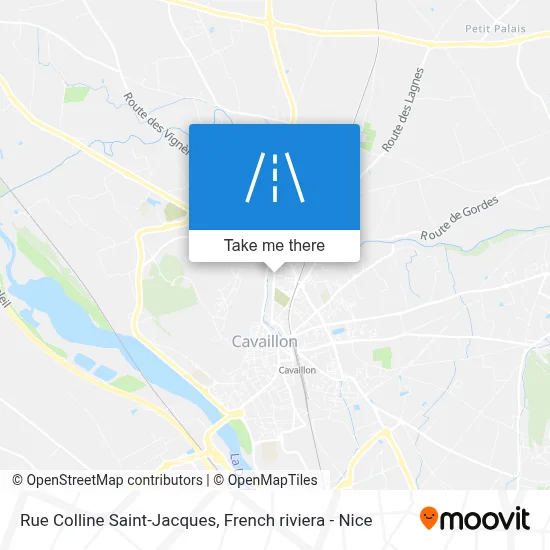 Rue Colline Saint-Jacques map