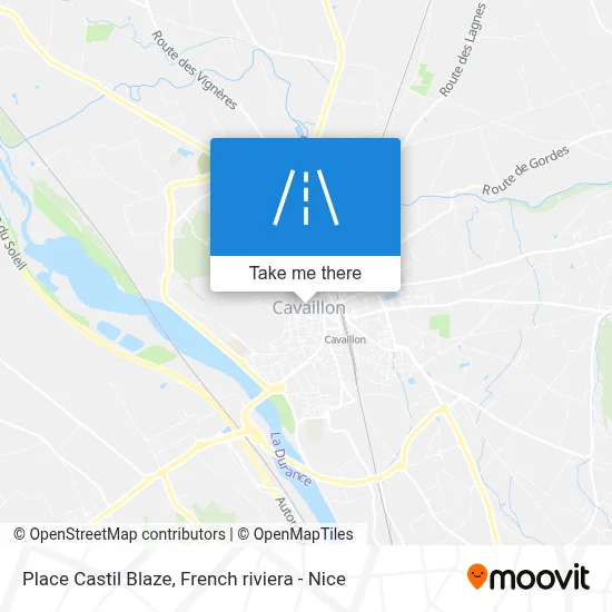 Place Castil Blaze map
