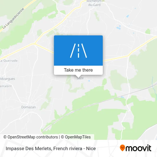 Impasse Des Merlets map