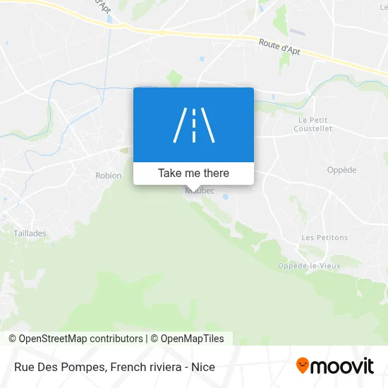 Rue Des Pompes map