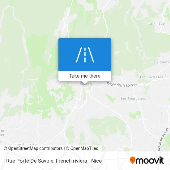 Rue Porte De Savoie map