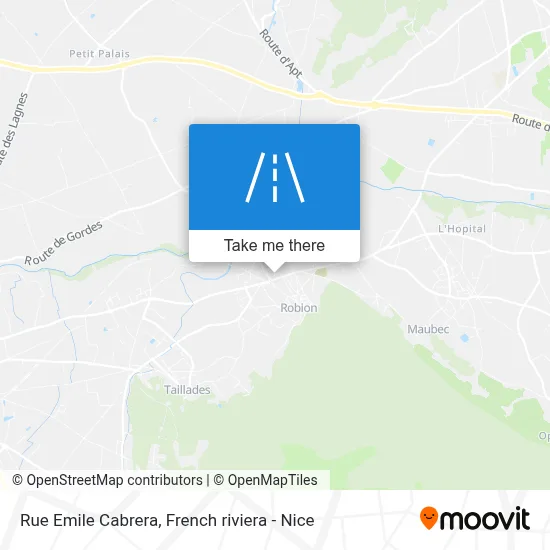 Rue Emile Cabrera map