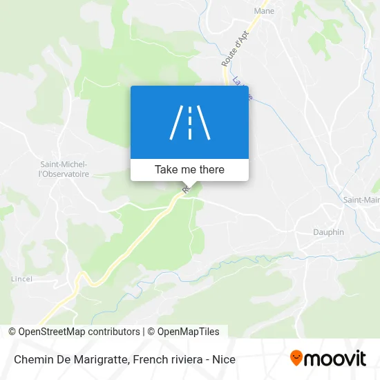Chemin De Marigratte map