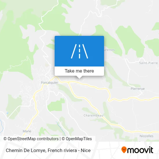 Chemin De Lomye map