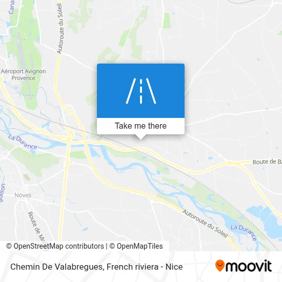 Chemin De Valabregues map