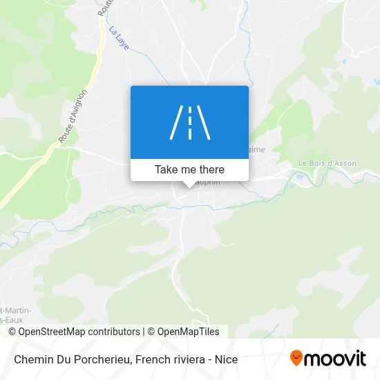 Chemin Du Porcherieu map