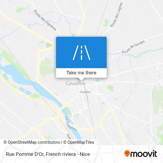 Rue Pomme D'Or map