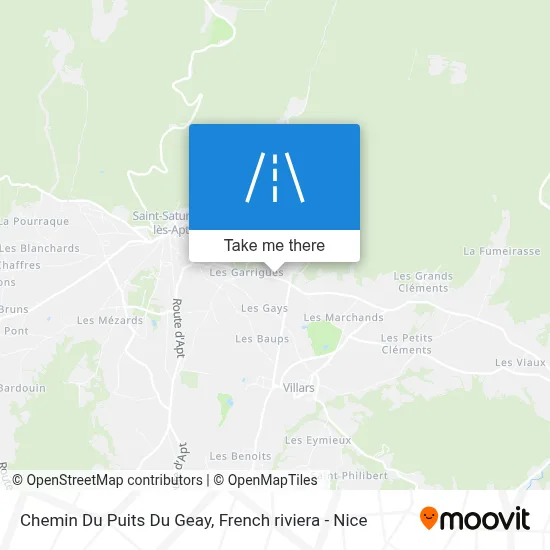 Chemin Du Puits Du Geay map
