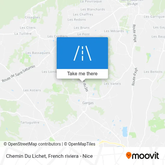 Chemin Du Lichet map