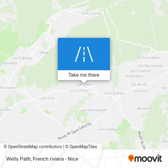 Chemin Des Puits map