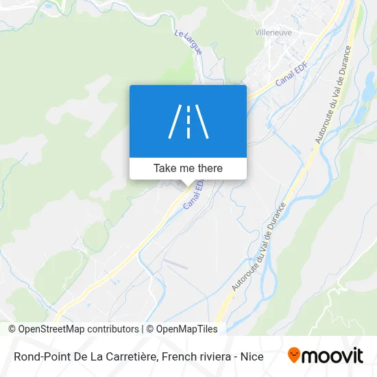 Rond-Point De La Carretière map