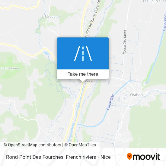 Rond-Point Des Fourches map