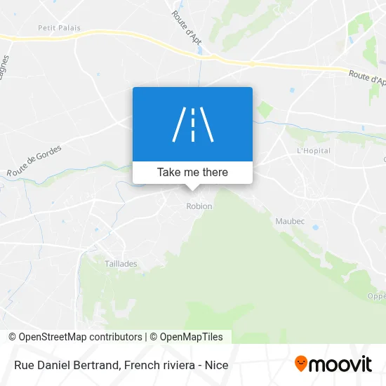Rue Daniel Bertrand map