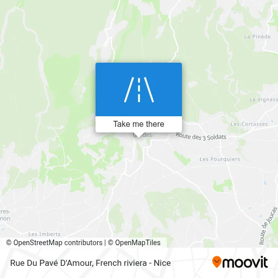 Rue Du Pavé D'Amour map