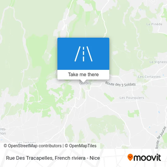 Rue Des Tracapelles map