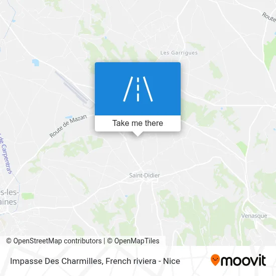 Impasse Des Charmilles map