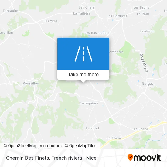 Chemin Des Finets map