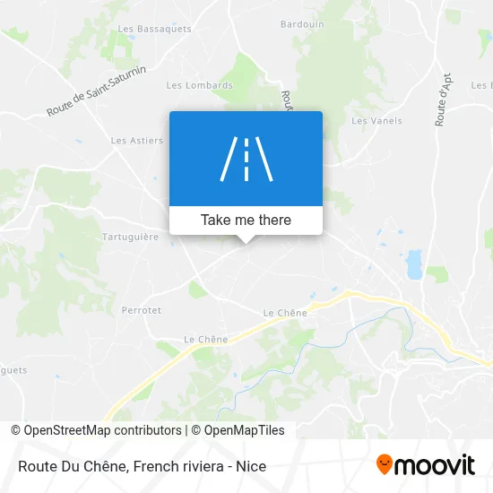 Route Du Chêne map