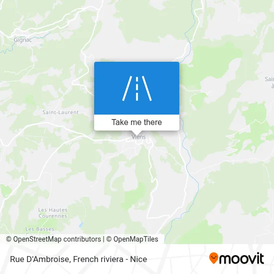 Rue D'Ambroise map