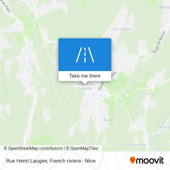 Rue Henri Laugier map