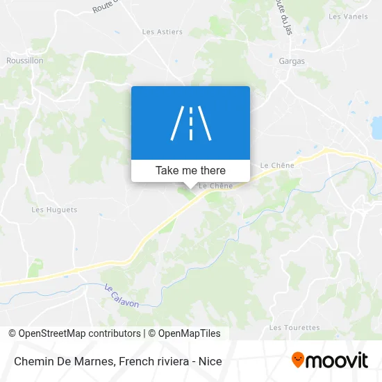 Chemin De Marnes map
